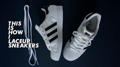 How To Put Laces To Adidas Superstar 